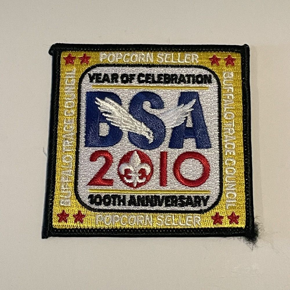 2010 BSA Boy‎ Scout America Patch 100th Anniversary Celebration Badge